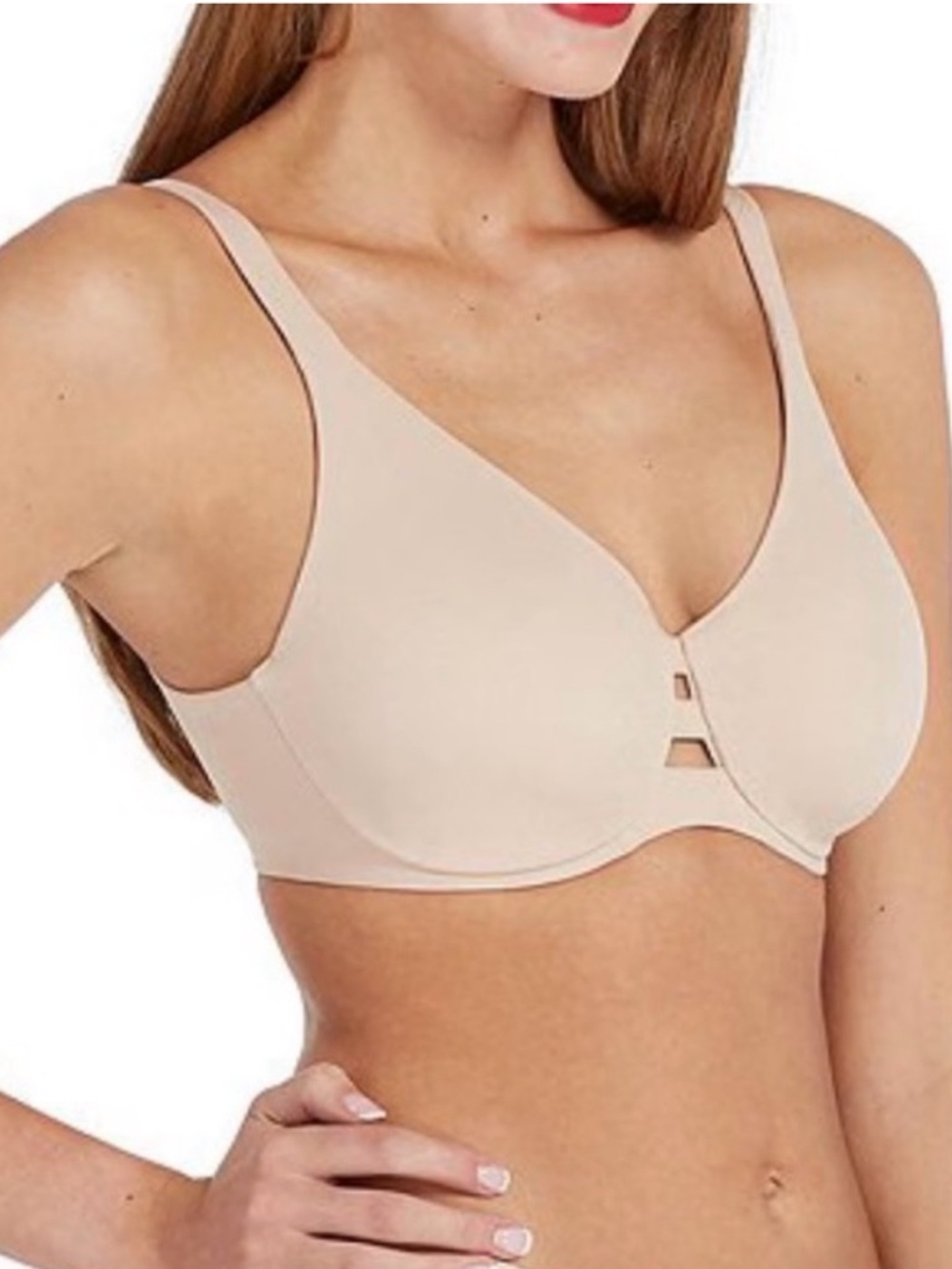 GREAT CONDTN SPANX Nude Minimizer Bra (36DD)